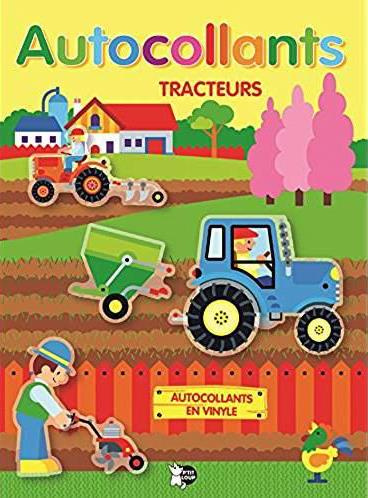 Autocollants tracteurs. Autocollants en vinyle