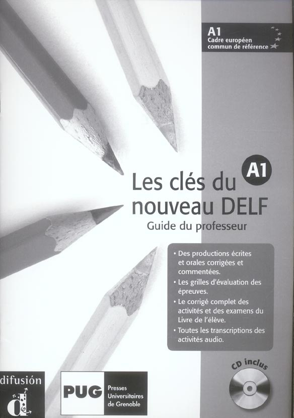 Clefs du nouveau DELF A1. Guide du professeur, avec 1 CD audio