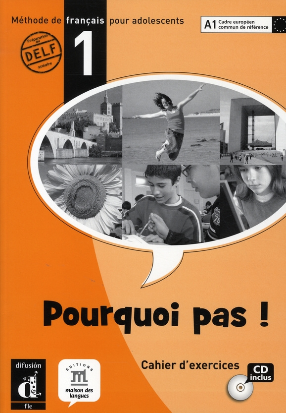 Pourquoi pas ! 1. Cahier d'exercices, avec 1 CD audio