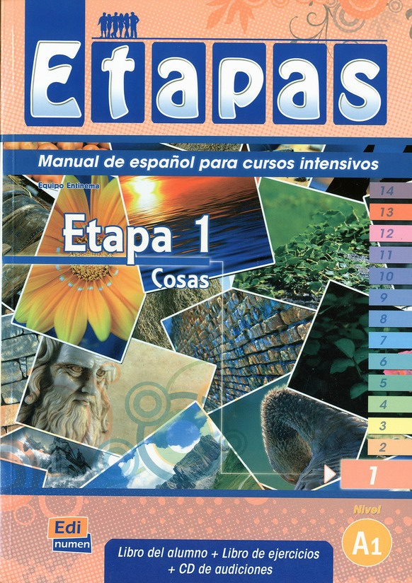 Etapas 1 Cosas - Nivel A1.1 - Libro del Alumno : Libro de Ejercicios   CD