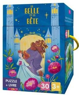 PUZZLE   LIVRE - LA BELLE ET LA BETE