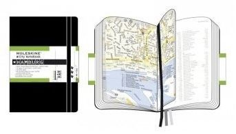 CITY NOTEBOOK HAMBURG POCHE COUV. RIGIDE NOIR