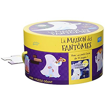 La maison des fantômes. 1 puzzle géant   1 livre