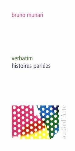 Verbatim histoires parlées