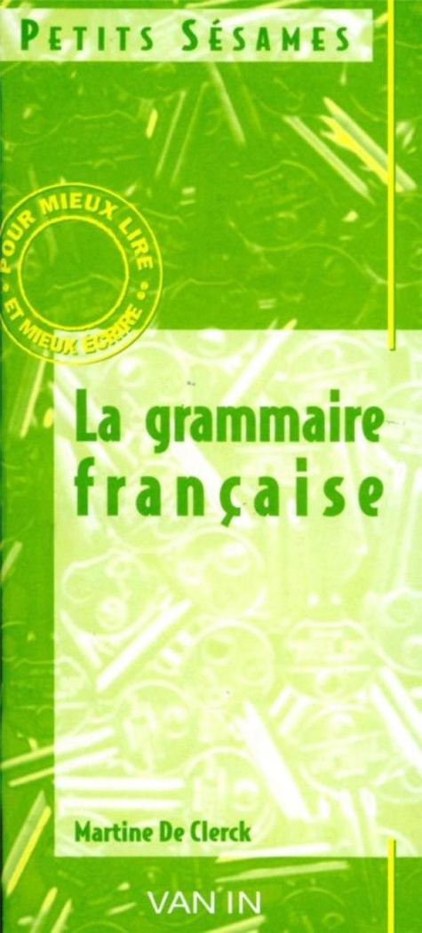 Petits sesames - la grammaire francaise AE