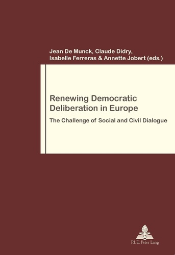 Renewing democracy deliberation in Europe