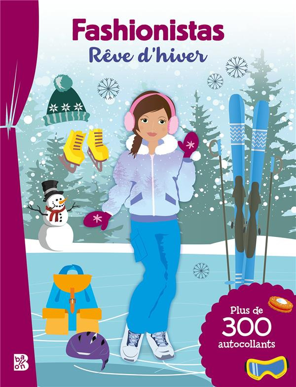 Rêve d'hiver. Plus de 300 autocollants