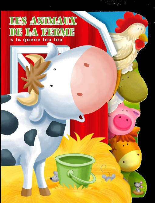 Les animaux de la ferme. A la queue leu leu