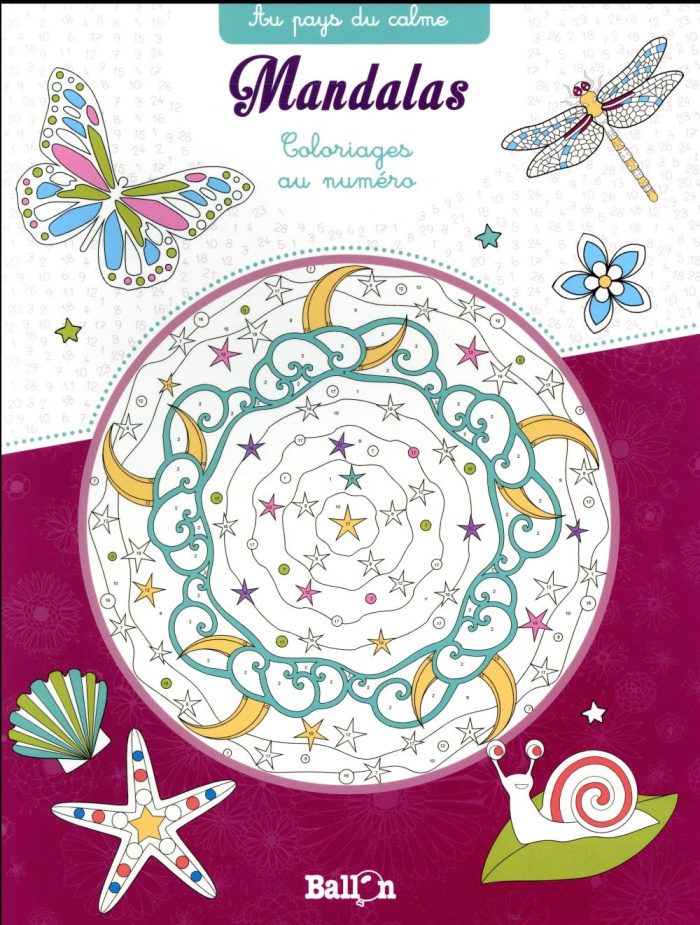 Mandalas. Coloriages au numéro