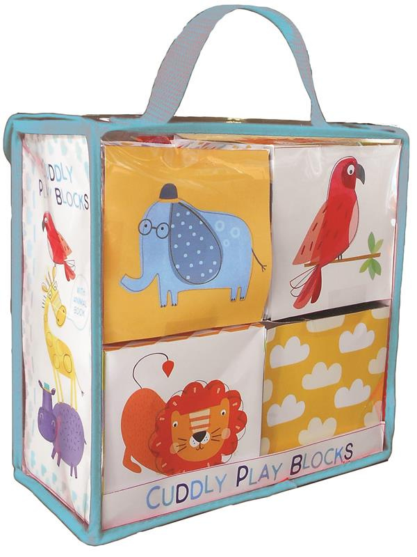 Les animaux sauvages. Avec 1 livre et 4 cubes d'éveil