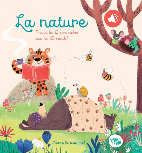 La nature. Trouve les 10 sons cachés sous les 50 rabats !