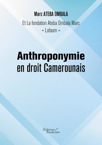 Anthroponymie en droit Camerounais
