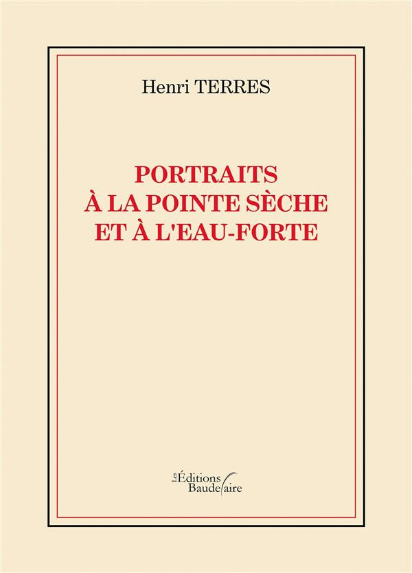 Portraits à la pointe sèche et à l'eau forte