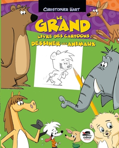 Le gd livre cartoons - dessiner animaux