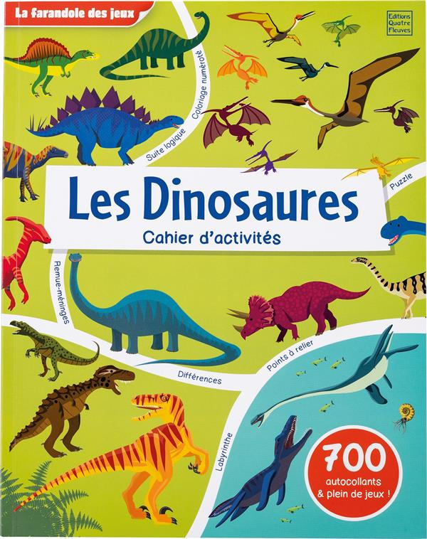 Les Dinosaures. Cahier d'activités