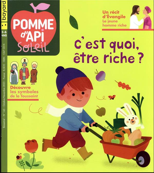 Pomme d'Api Soleil N° 165, octobre 2023