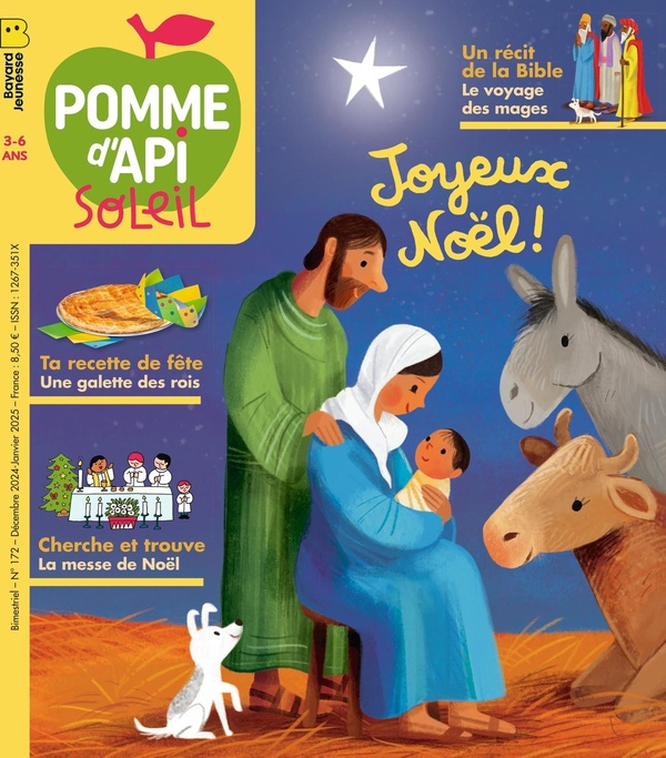 Pomme d'Api Soleil N° 172, décembre 2024