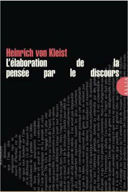 L'élaboration de la pensée par le discours