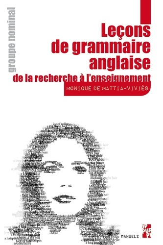 Leçons de grammaire anglaise, de la recherche à l'enseignement. Groupe nominal