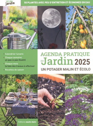 Agenda pratique du Jardin. Un potager malin et écolo, Edition 2025