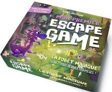 MON PREMIER ESCAPE GAME : LA FORET MAGIQUE - ESCAPE GAME ENFANT DE 2 A 5 JOUEURS - DE 5 A 7 ANS