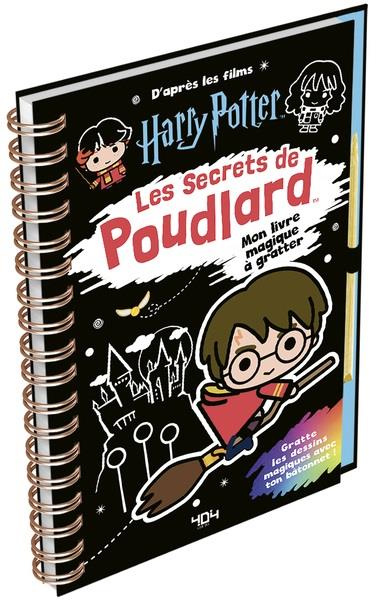 Mon livre magique à gratter Harry Potter. Les secrets de Poudlard
