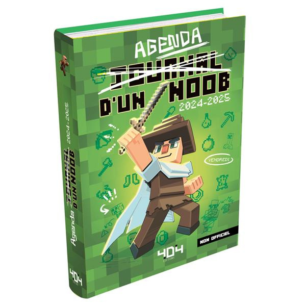 Agenda Journal d'un Noob. Edition 2024-2025