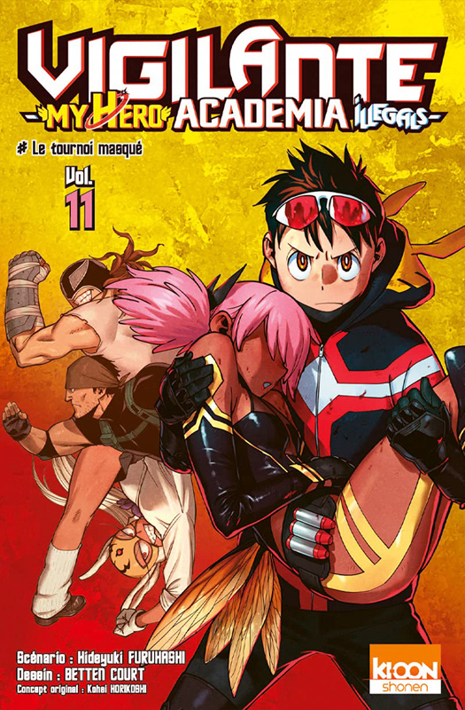 Vigilante My Hero Academia Illegals Tome 11 : Le tournoi masqué