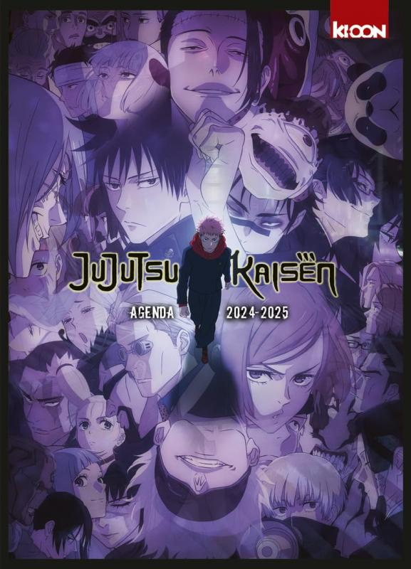 Agenda Jujutsu Kaisen - Edition 2024-2025