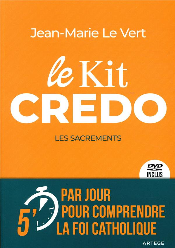 Le kit credo. Les sacrements, avec 3 DVD