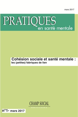 Pratiques en santé mentale N° 1, 2017