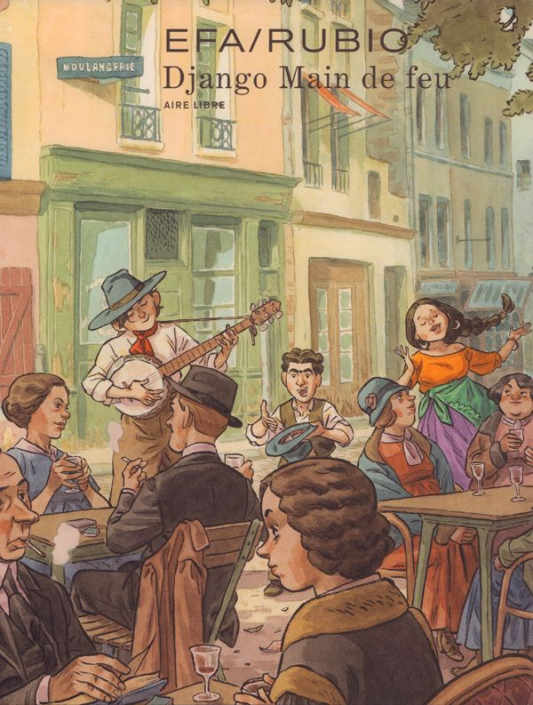 Django Main de feu. Edition numérotée