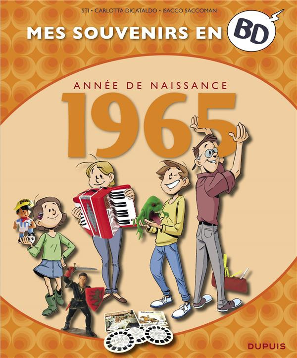Mes souvenirs en BD : Année de naissance 1965