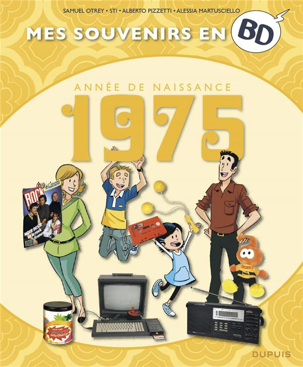 Mes souvenirs en BD : Année de naissance 1975