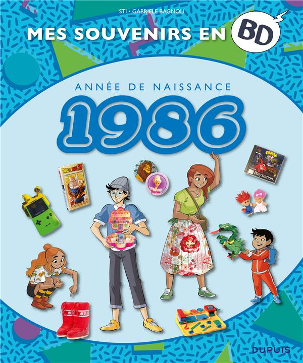 Mes souvenirs en BD : Année de naissance 1986