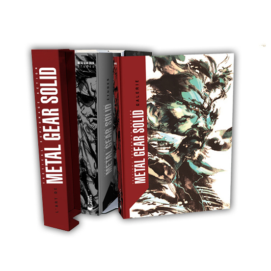 L'art de Metal Gear Solid. Coffret en 2 volumes : Galerie ; Etudes