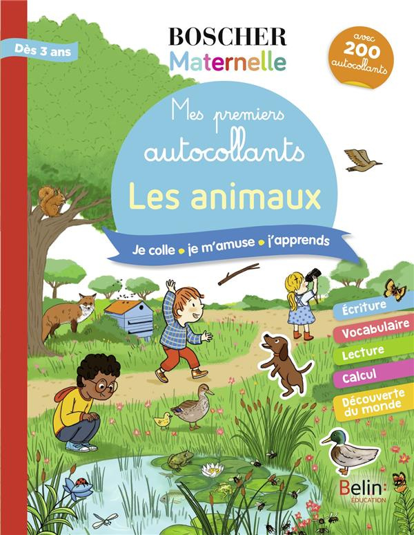 Les animaux. Avec 200 autocollants