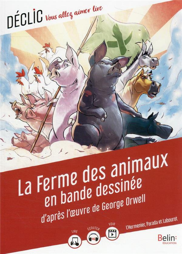La ferme des animaux en bande dessinée