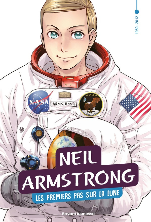 Le XXe siècle en manga Tome 5 : Neil Armstrong. Les premiers pas sur la Lune