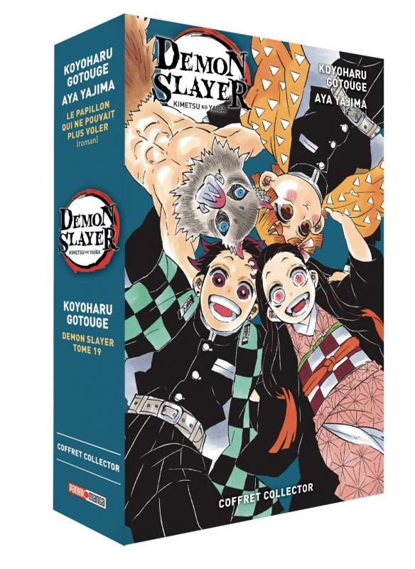 Demon Slayer - Coffret : Tome 19 & Roman 2 : Le pavillon qui ne pouvait plus voler