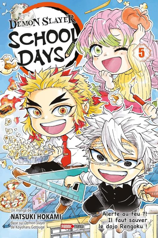 Demon Slayer : School Days Tome 5 : Alerte au feu ?! Il faut sauver le dojo Rengoku !