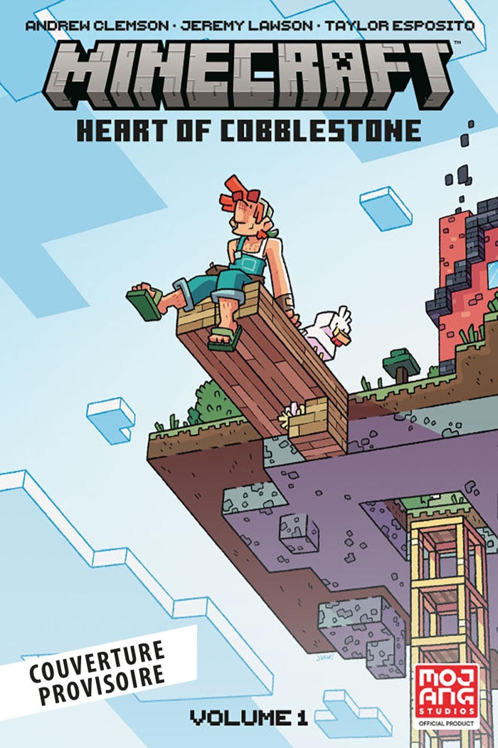 Minecraft - La BD officielle Tome 1 : Coeur de Bloc. Avec 1 carte édition limitée Minecraft offerte