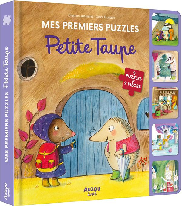 Petite taupe. 5 puzzle de 9 pièces