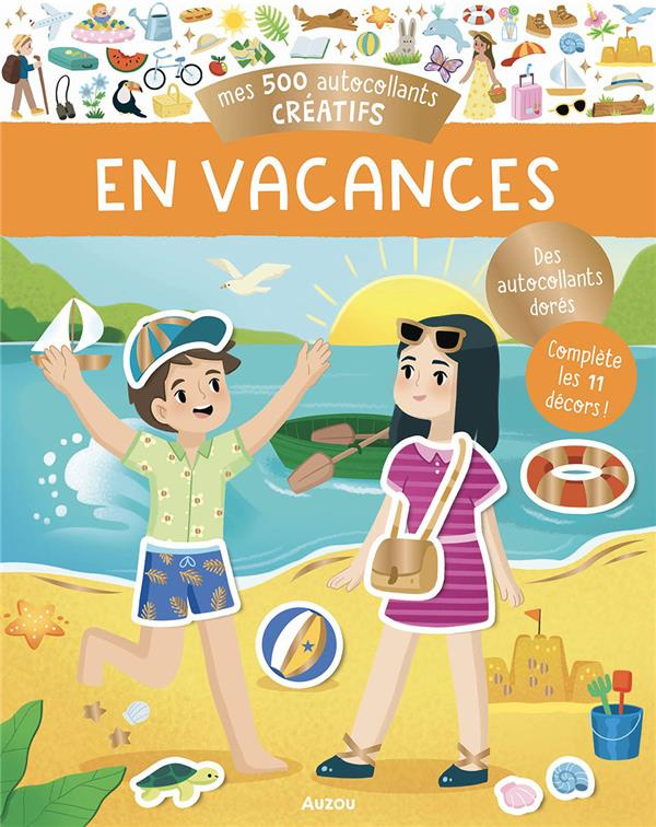 Mes 500 autocollants créatifs en vacances
