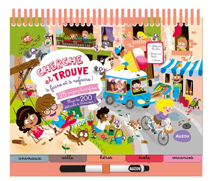 Cherche et trouve à faire et à refaire ! Avec 1 feutre effaçable