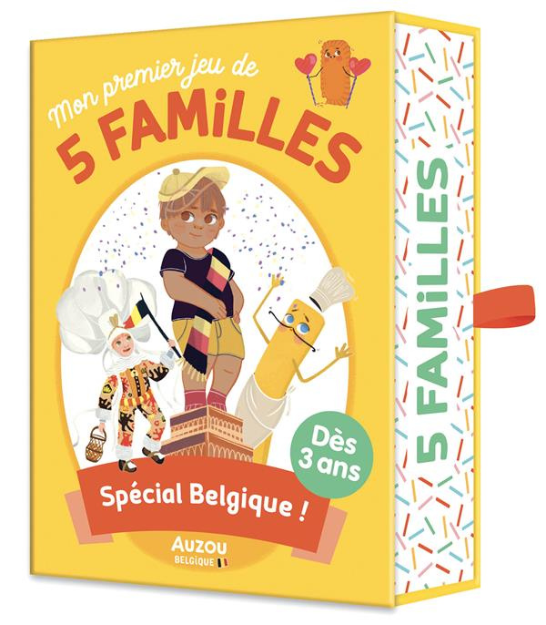 JEUX DE CARTES - MON JEU DE 5 FAMILLES - SPECIAL BELGIQUE
