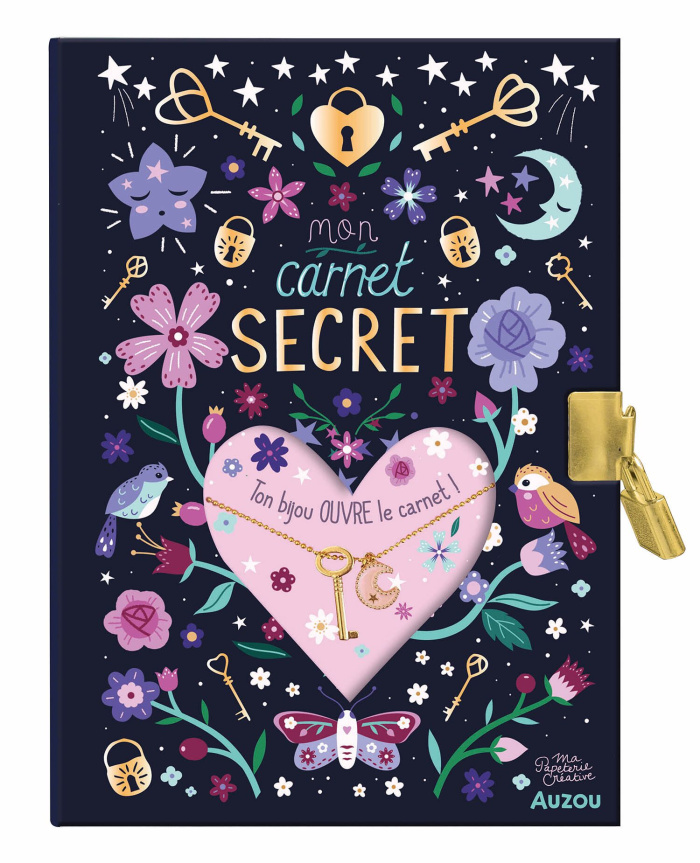 Mon carnet secret. Avec 1 bijou