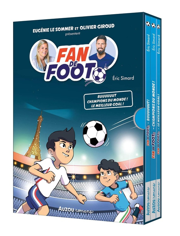 Fan de foot : Le meilleur goal ! ; Champions du monde ! Buuuuuut ! Coffret en 3 volumes