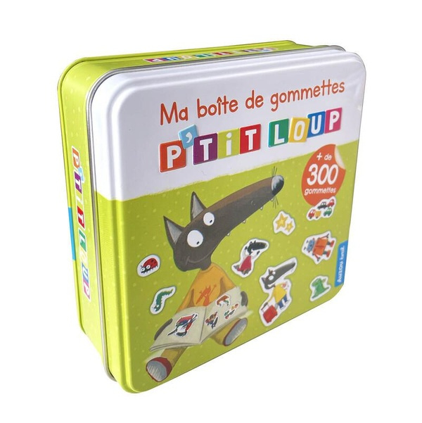 Ma boîte de gommettes P'tit Loup. Avec   de 30 gommettes