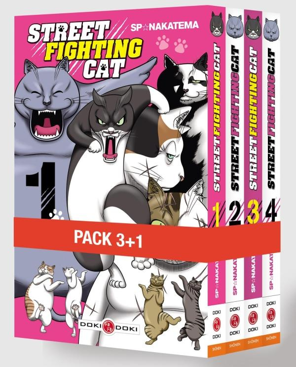 Street Fighting Cat - Pack série complète 4 tomes pour le prix de 3